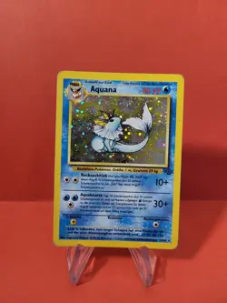 Pokemon Karte/card - Aquana Vaporeon 12/64 Jungle Set Holo - Light Played - Image 1