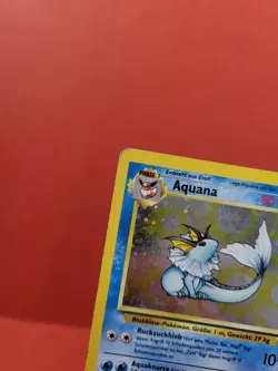 Pokemon Karte/card - Aquana Vaporeon 12/64 Jungle Set Holo - Light Played - Image 2