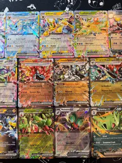 Pokemon TCG Prismatic Evolutions Complete Double Rare EX Bundle ALL 25 Cards - Image 3