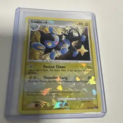 Pokemon Luxio 8/17 POP Series 8 Reverse Holo Uncommon Card 2008 - Image 1