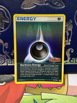 Darkness Energy 87/108 2007 EX Power Keepers Reverse Holo Rare Pokemon Card NM-M - Image 1