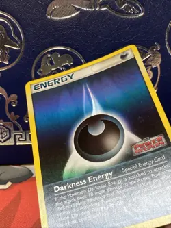Darkness Energy 87/108 2007 EX Power Keepers Reverse Holo Rare Pokemon Card NM-M - Image 4