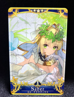 FGO Fate Grand Order Arcade Card Nero Claudius Saber Fatal (Damage) - Image 1