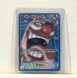 One Piece Card Game - Buggy OP09-042 Alt Art Leader - Emperors in the New World - Image 2