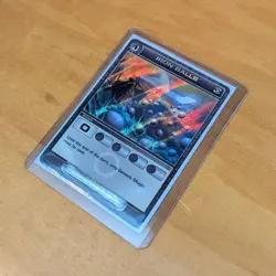 IRON BALLS Super Rare RIPPLE Foil Dawn of Perim First Edition Chaotic Card NM - Image 1