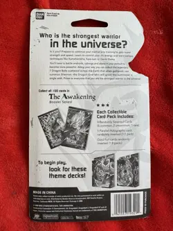 1 pack 2008 Ban Dai Dragon Ball Collectible Card Game the Awakening Sealed - Image 2