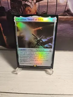 Excalibur, Sword of Eden - Foil Assassin's Creed NM MTG - Image 1