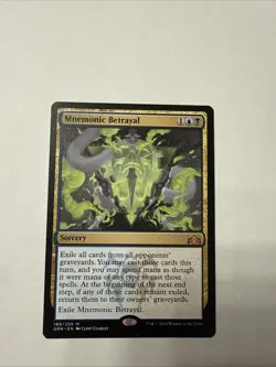 Mnemonic Betrayal Guilds of Ravnica Regular Card Near Mint MTG - Image 1