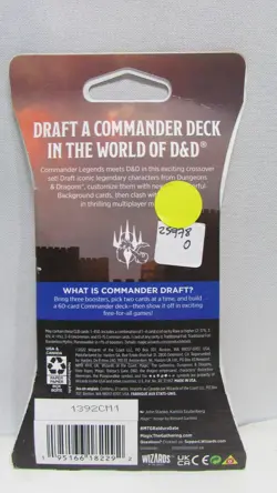 Magic the Gathering Commander Legends Battle for Baldur's Gate Draft Booster - Image 4