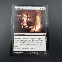 Grave Pact Commander 2011 Rare MTG Magic the Gathering NM - Image 1