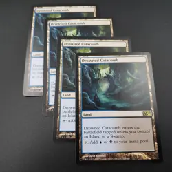 Drowned Catacomb X4 Playset Magic The Gathering (M10/M12) Regular - Image 2