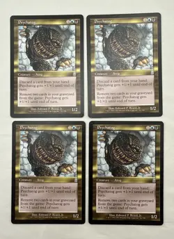 Psychatog x4 MTG Odyssey 4x Magic Good Moderate Play MP - Image 1
