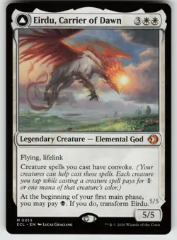 MTG Eirdu, Carrier of Dawn Normal Lorwyn Eclipsed #13 NM Pack Fresh - Image 1
