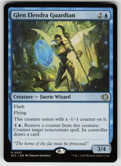 MTG Glen Elendra Guardian Normal Lorwyn Eclipsed #51 NM Pack Fresh - Image 1