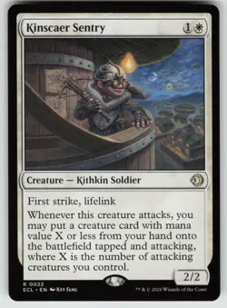 MTG Kinscaer Sentry Normal Lorwyn Eclipsed #22 NM Pack Fresh - Image 1