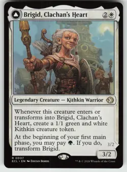 MTG Brigid, Clachan's Heart Normal Lorwyn Eclipsed #7 NM Pack Fresh - Image 1