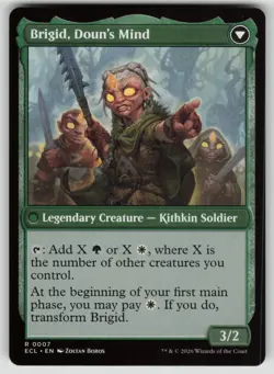 MTG Brigid, Clachan's Heart Normal Lorwyn Eclipsed #7 NM Pack Fresh - Image 2