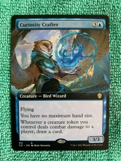Curiosity Crafter #351 (Extended Art) (NM) Commander 2021 C21 MTG - Image 1