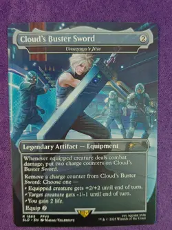 MTG Magic the Gathering Umezawa's Jitte / Cloud's Buster Sword SLD - Image 1
