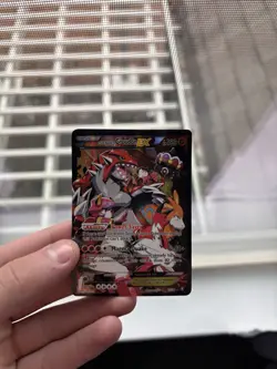 Pokemon Team Magma's Groudon EX Full Art Ultra Rare Holo 15/34 Double Crisis - Image 1