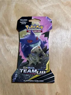 Pokemon Sun & Moon Team Game Cards Pack 820650804878 - Image 1