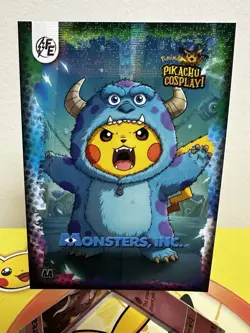 Monsters Inc Sullen #44 - Galaxy Holo - Electric Pikachu Cosplay - Pokemon - Image 1