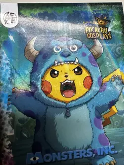 Monsters Inc Sullen #44 - Galaxy Holo - Electric Pikachu Cosplay - Pokemon - Image 2