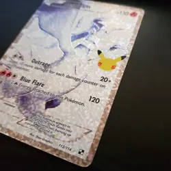 Reshiram - 113/114 Pokemon Celebrations: Classic Collection - Holo NM - Image 3