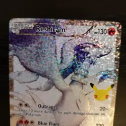 Reshiram - 113/114 Pokemon Celebrations: Classic Collection - Holo NM - Image 4
