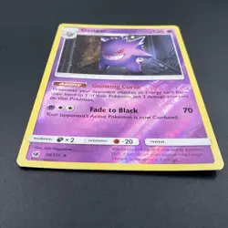 Gengar 38/111 Reverse Holo Rare Crimson Invasion M/NM Pokemon TCG - Image 2