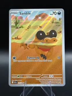 Sandile 216/198 SV01: Scarlet & Violet Base Set - Pokemon Card - NM - Image 1