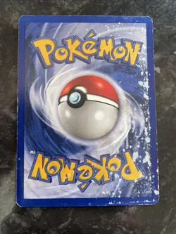 Pokemon Gray Stamp 1st Edition Base Set Shadowless Rattata 61/102 Damaged - Image 3