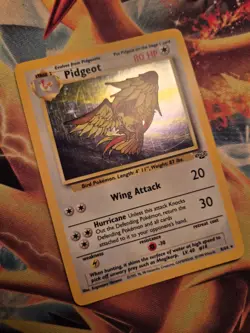 Pidgeot Holo Rare Pokemon Card, Jungle, 8/64 - Image 3