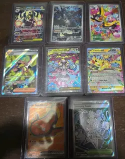 Pokemon TCG Ascended Heroes lot of 8 SIR Mega Elektross Ex and other Hits - Image 1