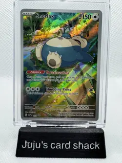 Pokemon TCG Snorlax SVP 051 Scarlet & Violet 151 Black Star Promo - Image 1