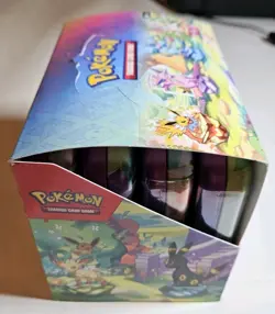 Pokemon Prismatic Evolutions Mini Tin Display Box Full Set 8 Tins - Image 4