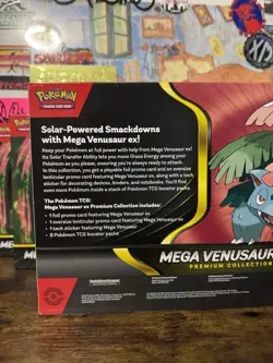 X4 Lot Pokemon TCG Mega Venusaur ex Premium Collection Box Sealed In Pics - Image 2
