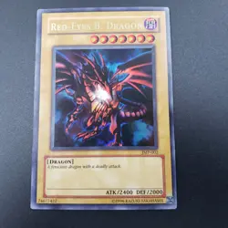 Red-Eyes B. Dragon JMP-002 Unlimited Shonen Jump Ultra Rare Yu-Gi-Oh! - Image 1