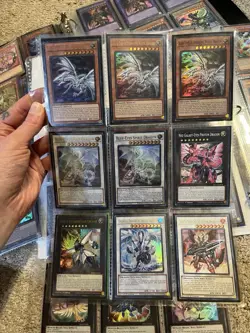 Yu-Gi-Oh High Rarity Collection Lot – QCSR, Blue-Eyes Dragons, Staples - Image 3