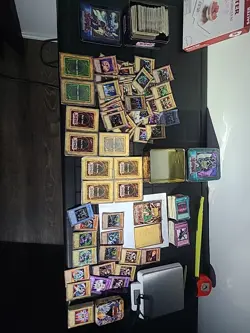 Yu-Gi-Oh Lot Old Cards Tins Well Played Childhood Cards - Image 1