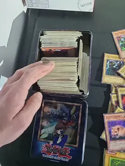Yu-Gi-Oh Lot Old Cards Tins Well Played Childhood Cards - Image 2