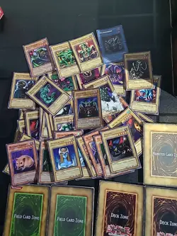 Yu-Gi-Oh Lot Old Cards Tins Well Played Childhood Cards - Image 3