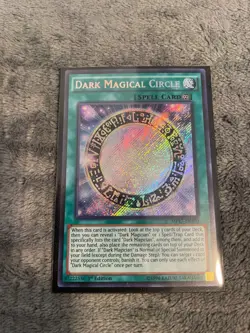 Dark Magical Circle - MP17-EN100 - Secret Rare - 1st Edition - VLP - Image 1