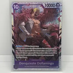 One Piece CCG Donquixote Doflamingo The Azure Seas Seven SR Foil OP14-069 NM - Image 1