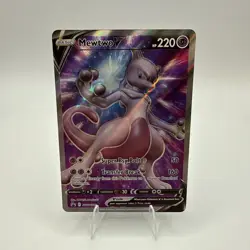 Mewtwo V SWSH229 SWSH: Sword & Shield Promo Cards Holo Lightly Played - Image 1