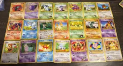Pokemon Vintage Japanese Card Lot 20 Cards Gengar Marill Ponyta Jynx Meowth - Image 1