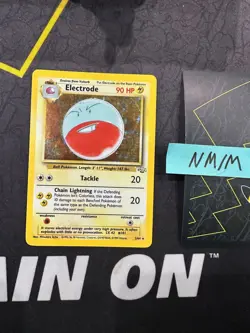 Pokemon Card Electrode Jungle Unlimited Holo Rare 2/64 064💎NM💎 - Image 1