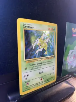 Pokemon Card Scyther Jungle 10/64 Holo Unlimited Holo Rare 041💎NM +💎 - Image 3