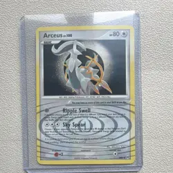 Pokemon Arceus 3-Card Lot 2009 Nintendo DP50 AR5 AR7 Basic English - Image 3