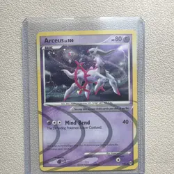 Pokemon Arceus 3-Card Lot 2009 Nintendo DP50 AR5 AR7 Basic English - Image 5